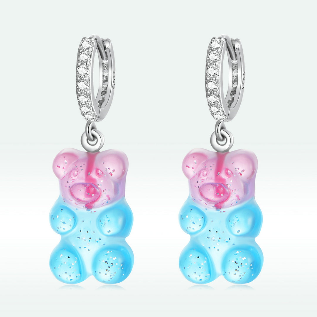 S925 Sterling Silver Pavé Setting CZ Earrings for Women