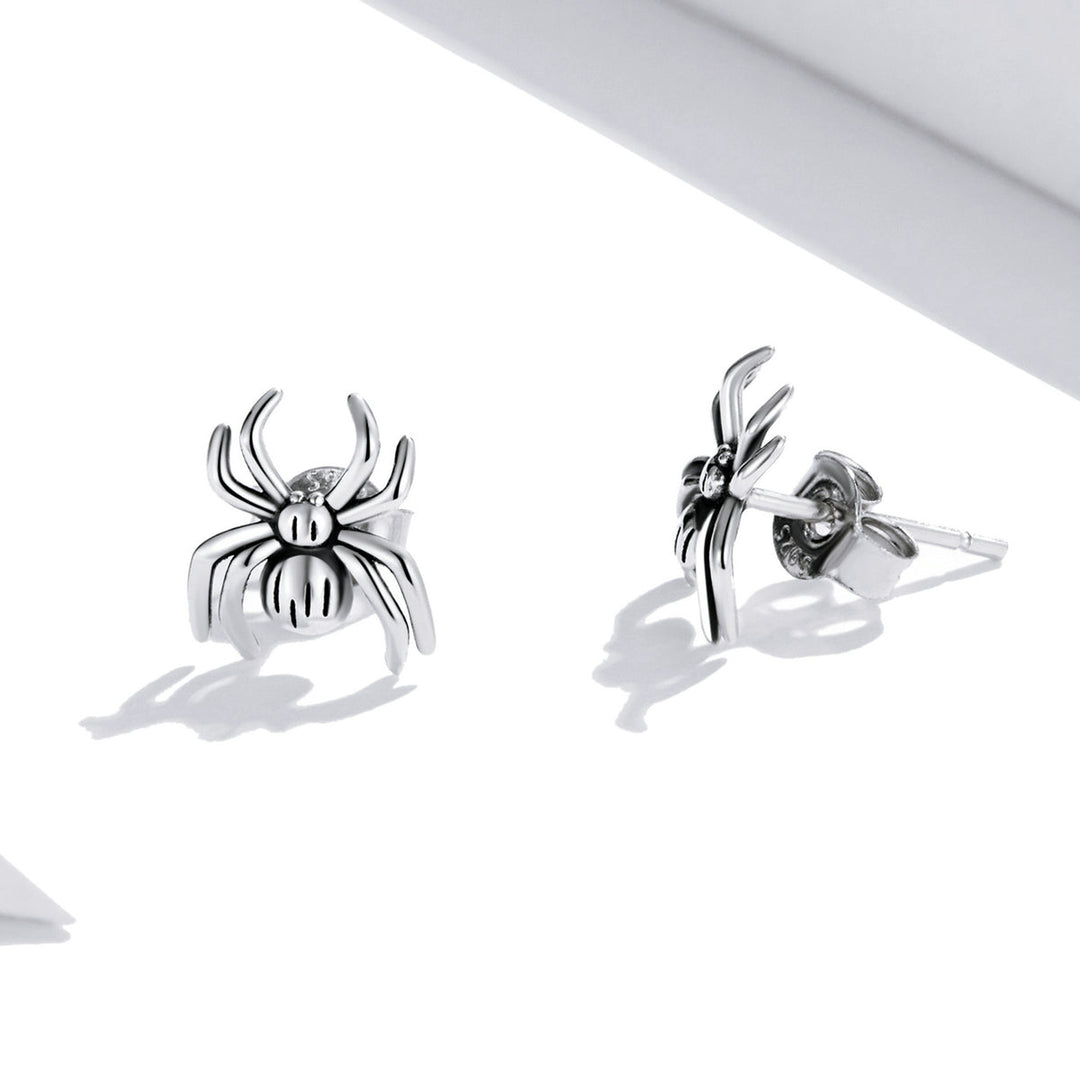 S925 Oxidized Silver Earrings for Women