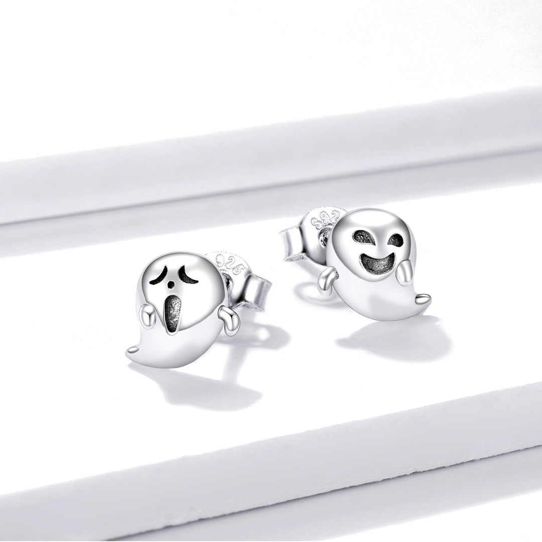 925 Sterling Silver Oxidized Silver Earrings