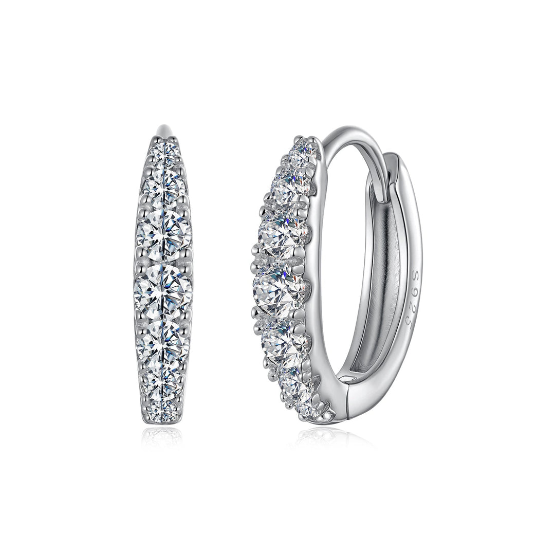 925 Sterling Silver + Moissanite Necklace for Women