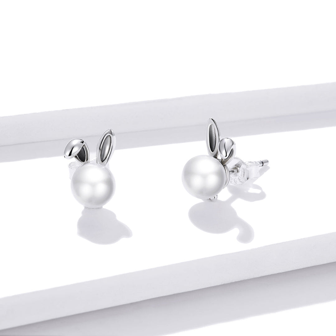 925 Sterling Silver Earrings with Quality Shell Pearl