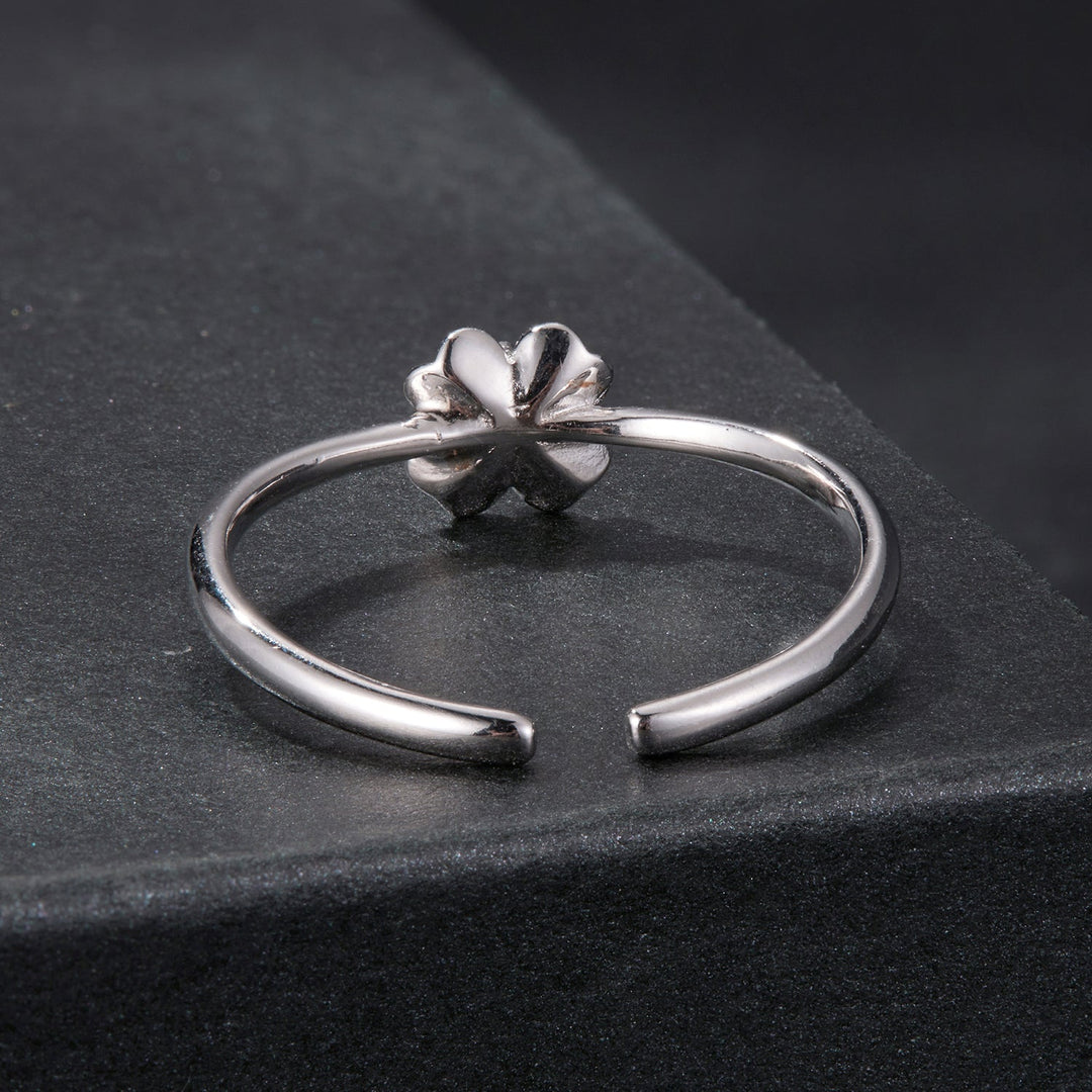 925 Sterling Silver Moissanite Ring Size E for Women