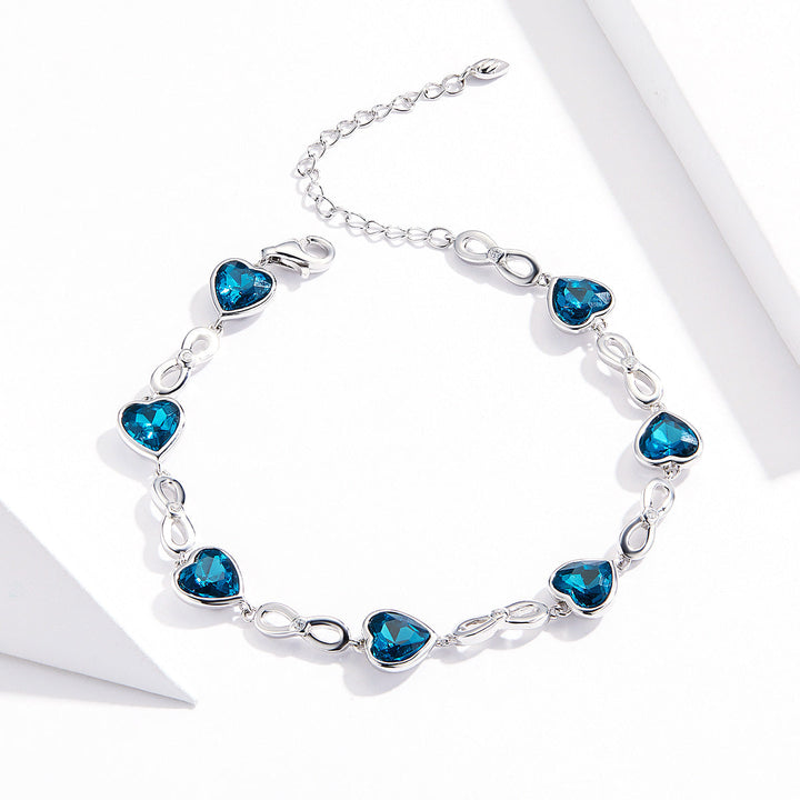 925 Sterling Silver Adjustable Bracelet for Women