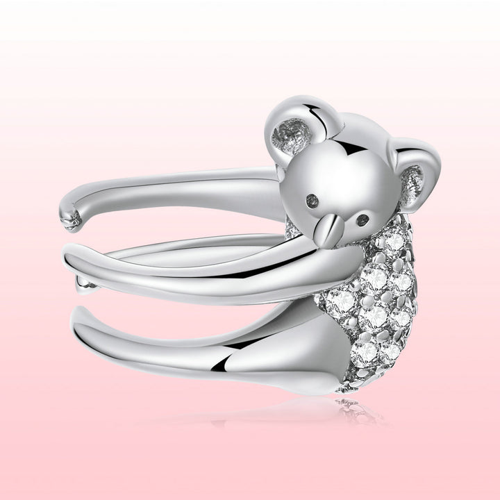 925 Sterling Silver CZ Pavé Setting Earrings