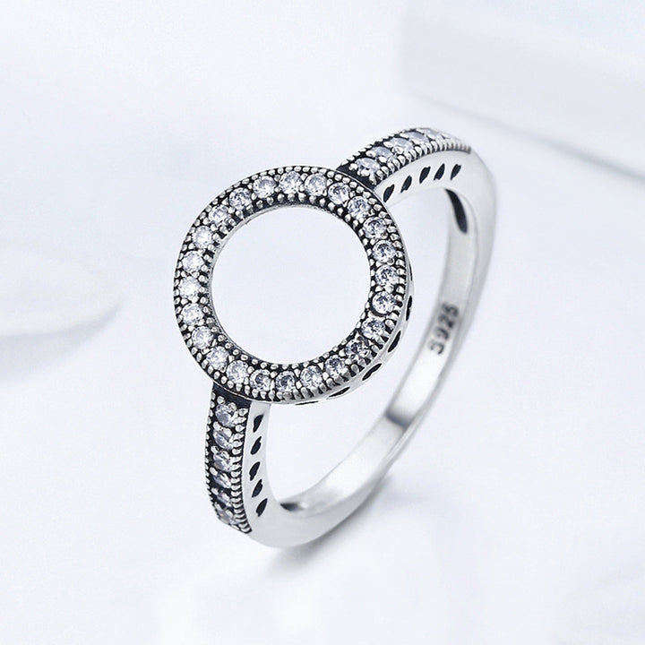 925 Sterling Silver Size 6.0 Ring for Women