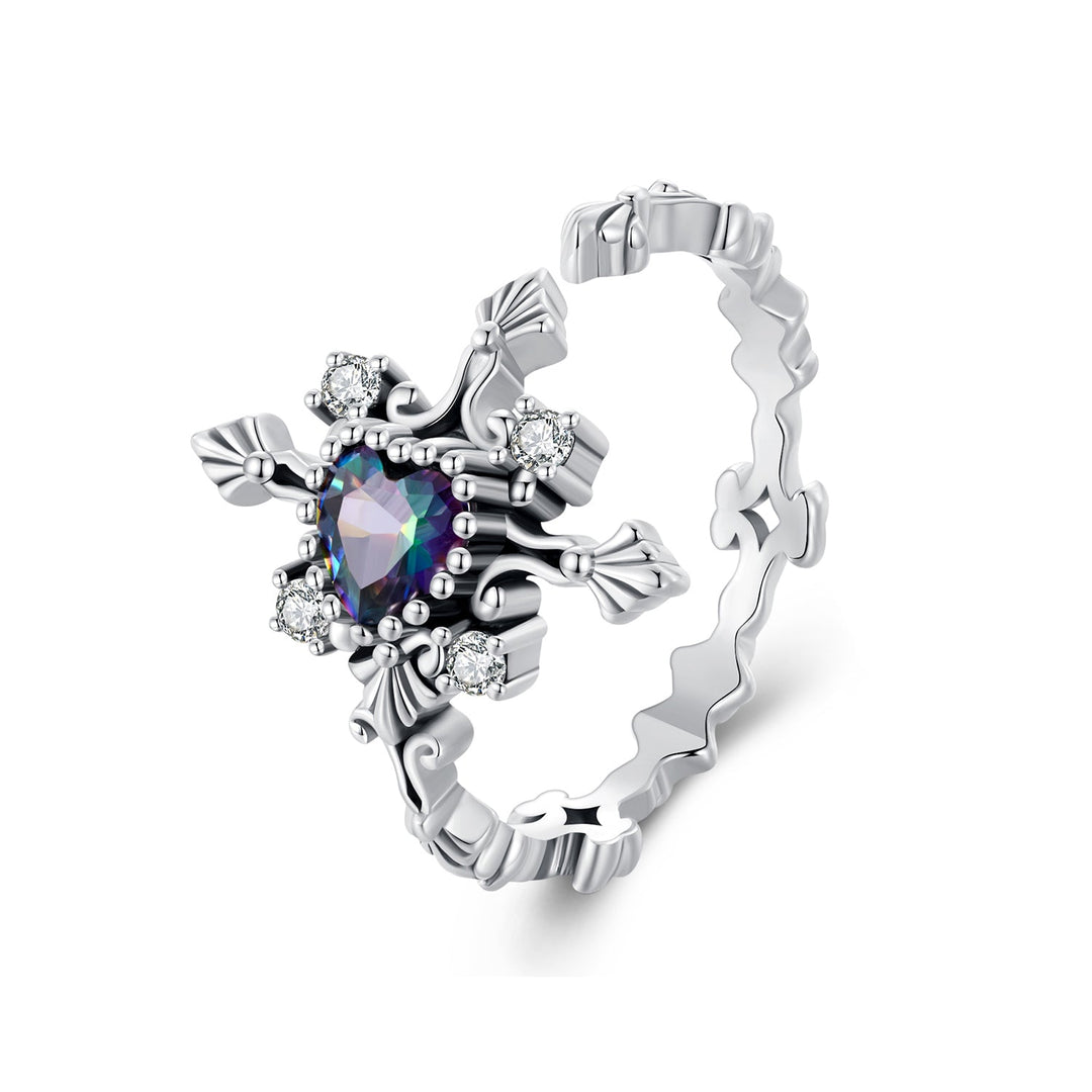925 Sterling Silver Pavé Setting CZ Ring for Women