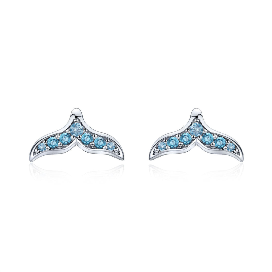 925 Sterling Silver Pavé Setting CZ Earrings