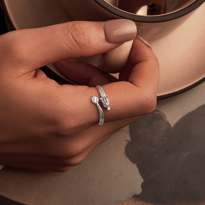 925 Sterling Silver Oxidized Silver 2.4mm Ring