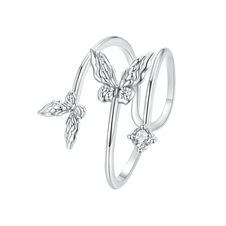 925 Sterling Silver Pavé Setting CZ Ring