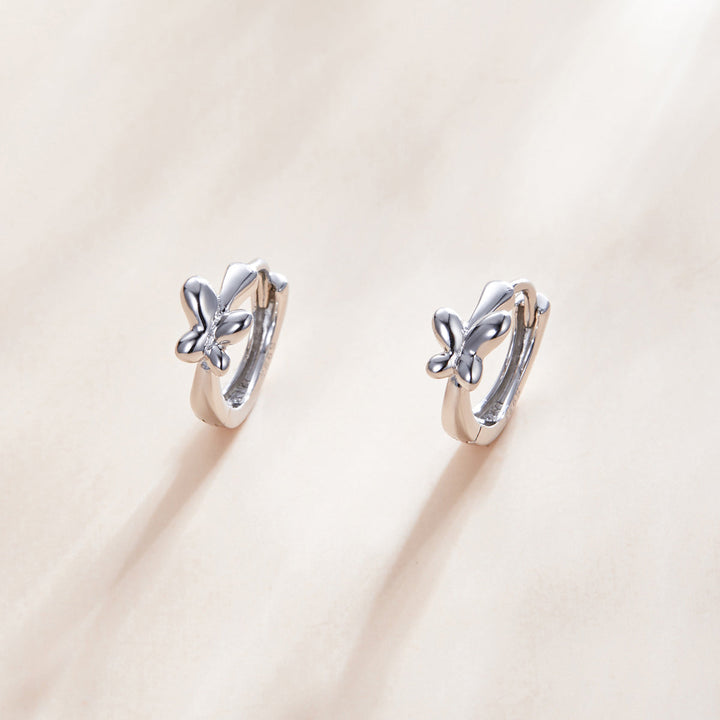925 Sterling Silver Plated Platinum Earrings for Women