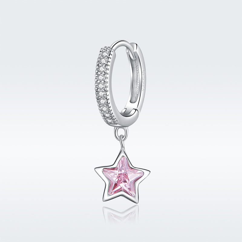 925 Sterling Silver Earrings with Pavé Setting CZ for Women