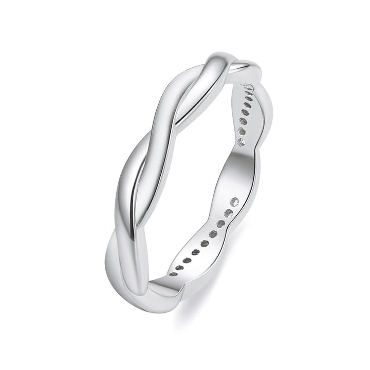 925 Sterling Silver Pavé Setting CZ Ring
