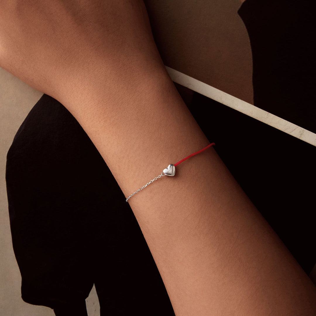 925 Sterling Silver &amp; Plated White Gold 160+30mm Bracelet