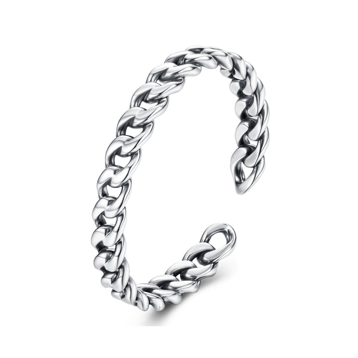 925 Sterling Silver Oxidized Silver Ring for Women