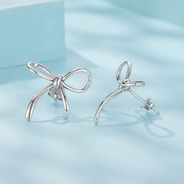 925 Sterling Silver Earrings in Oxidized Finish - Size 1.7*1.8cm for Women
