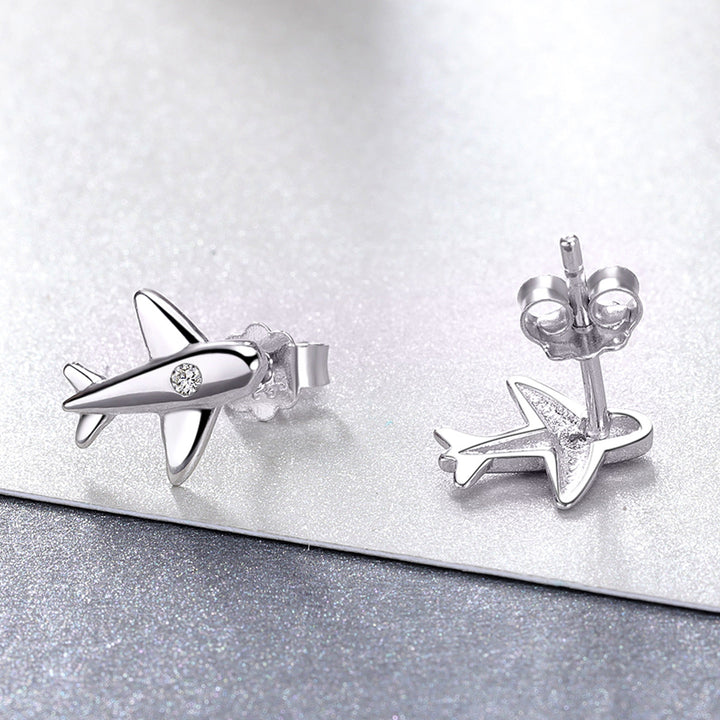925 Sterling Silver Earrings with Pavé Setting CZ for Women