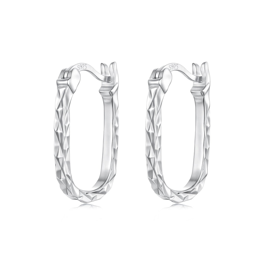 925 Sterling Silver Hoop Earrings for Women