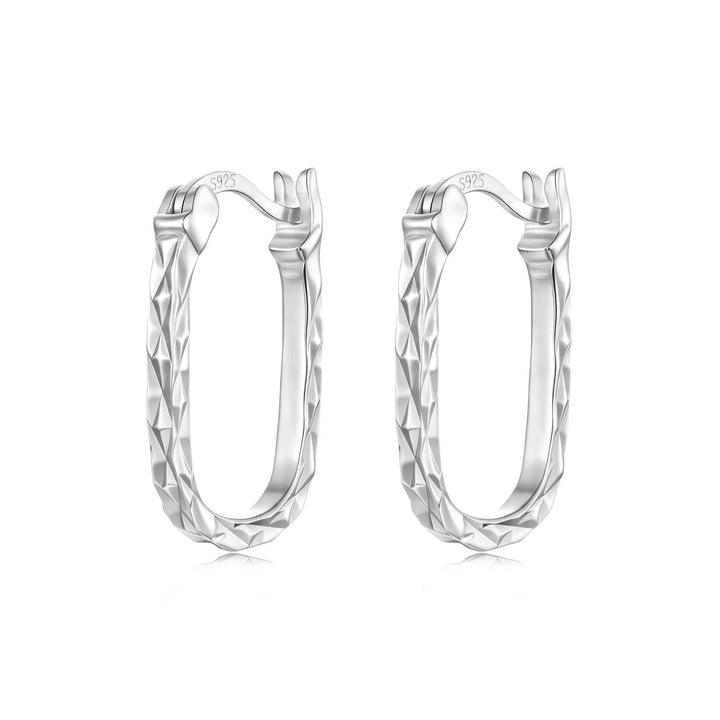 925 Sterling Silver Hoop Earrings for Women