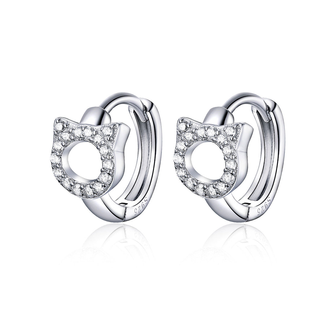 925 Sterling Silver CZ Earrings for Women