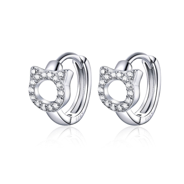 925 Sterling Silver CZ Earrings for Women