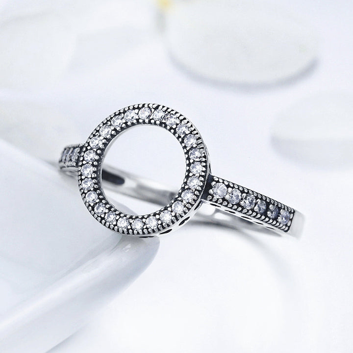 925 Sterling Silver Size 6.0 Ring for Women