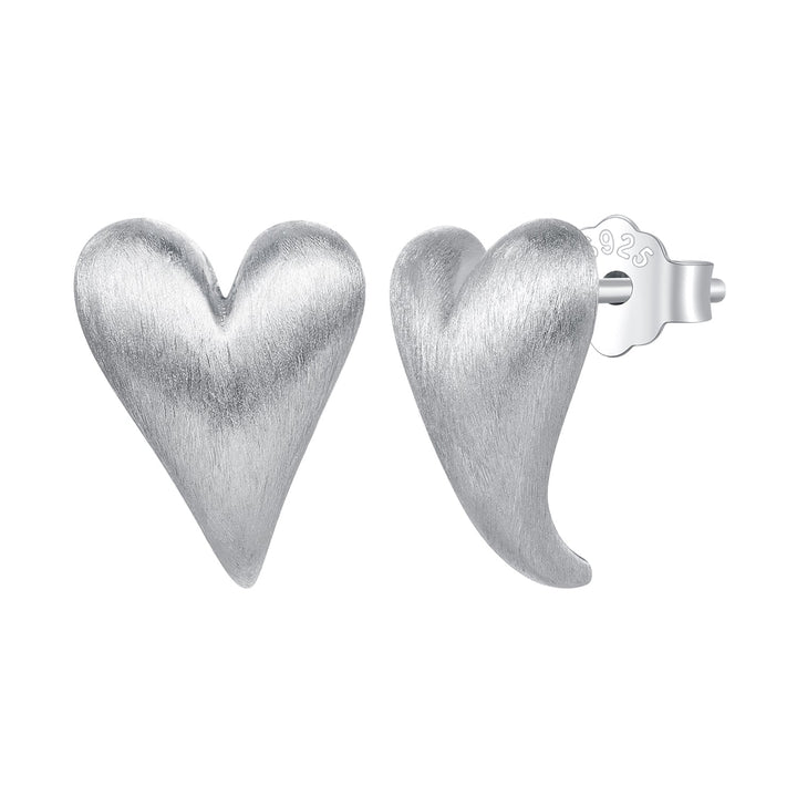 925 Sterling Silver Earrings with Platinum Plating for Women