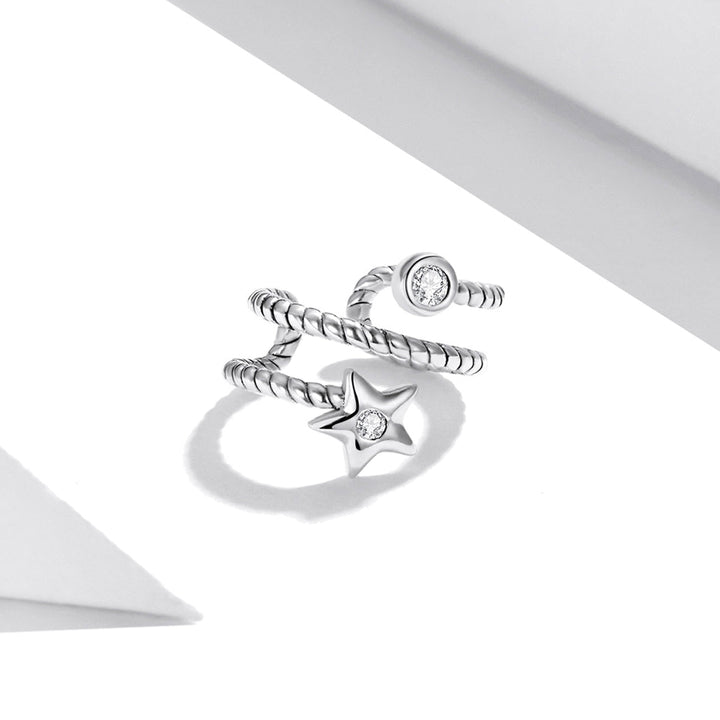 925 Sterling Silver Oxidized Silver Pavé Setting CZ Earrings