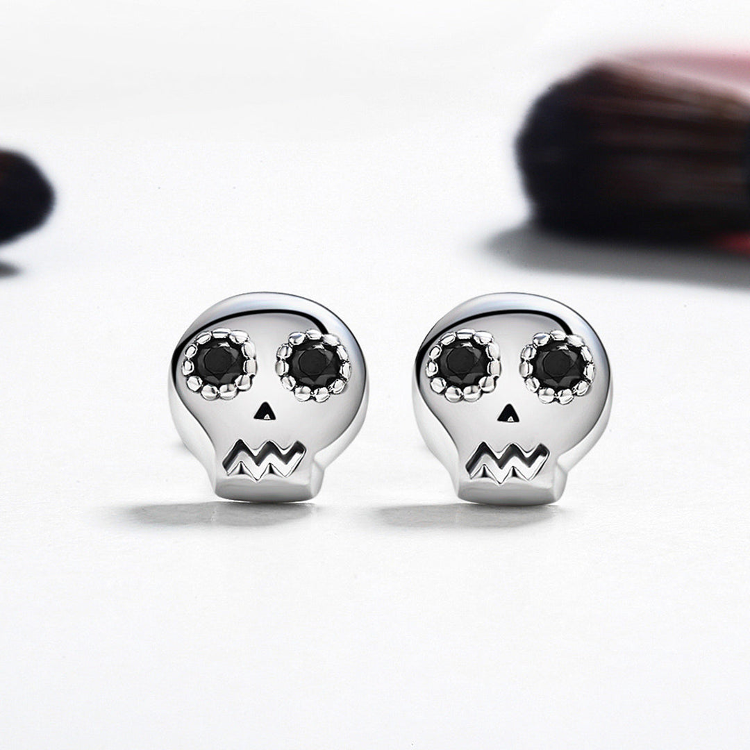925 Sterling Silver Earrings with Pavé Setting CZ