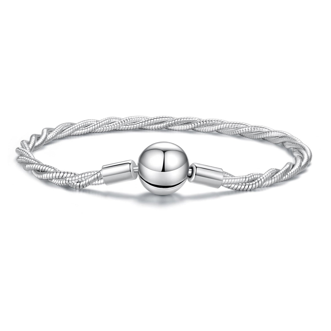 925 Sterling Silver Bracelet 17cm with Oxidized Finish