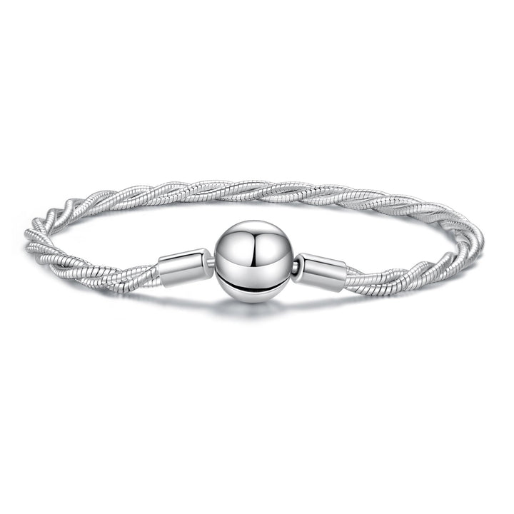 925 Sterling Silver Bracelet 17cm with Oxidized Finish