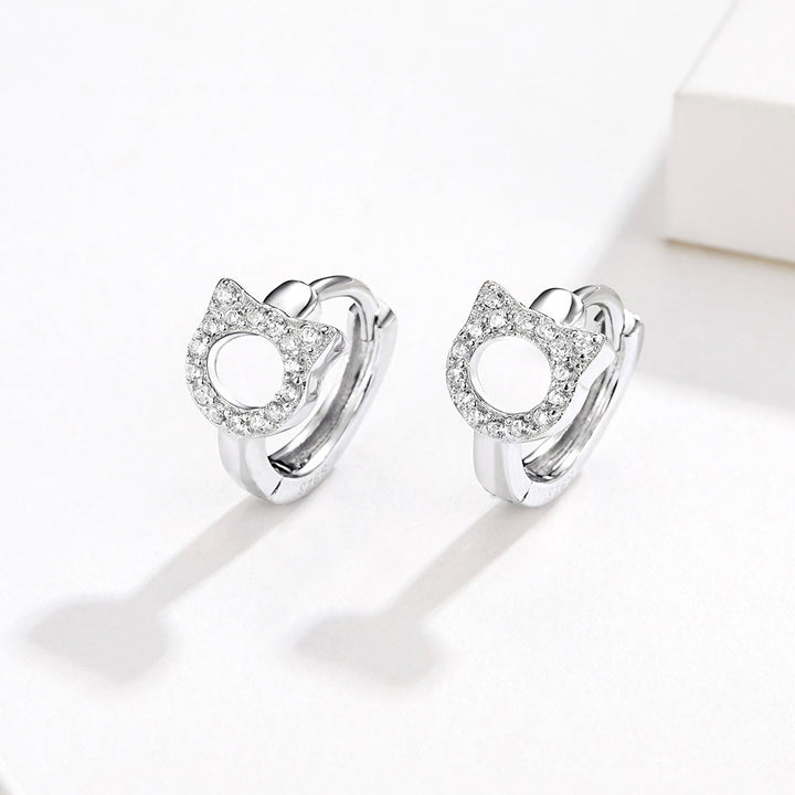 925 Sterling Silver CZ Earrings for Women