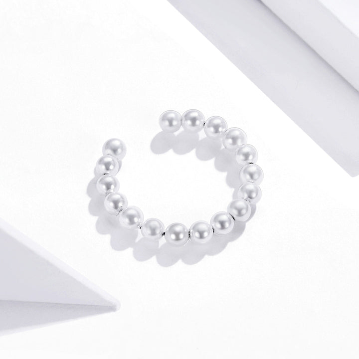 925 Sterling Silver Shell Pearl Earrings for Women