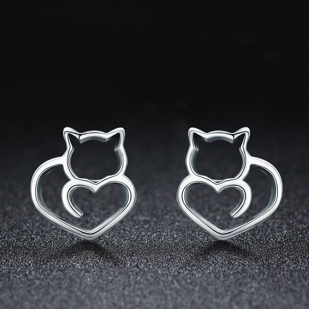925 Sterling Silver Oxidized Earrings
