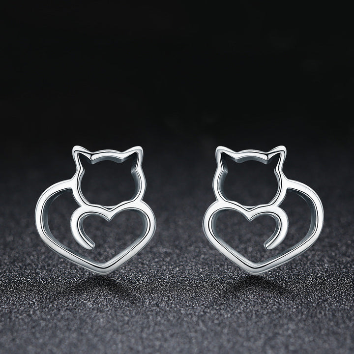925 Sterling Silver Oxidized Earrings