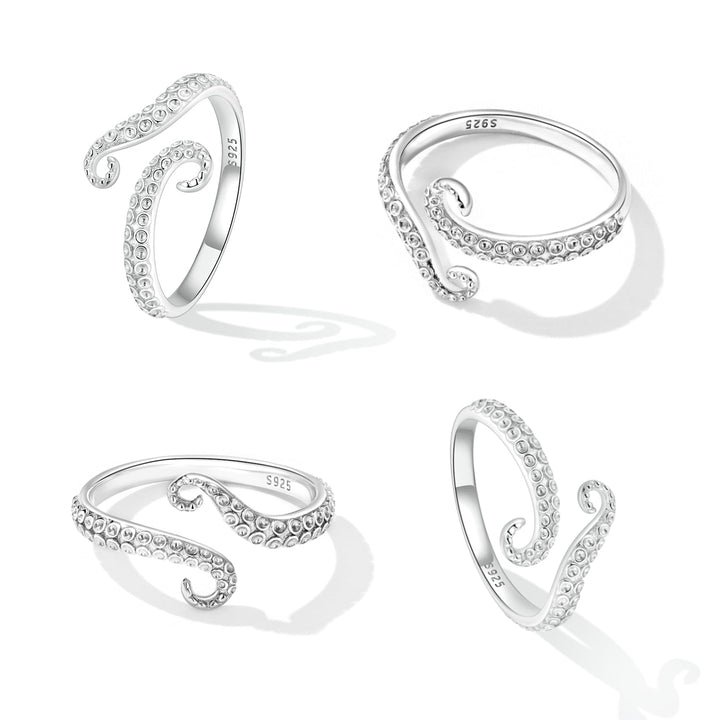 S925 Sterling Silver 0.2cm Platinum Plated Ring