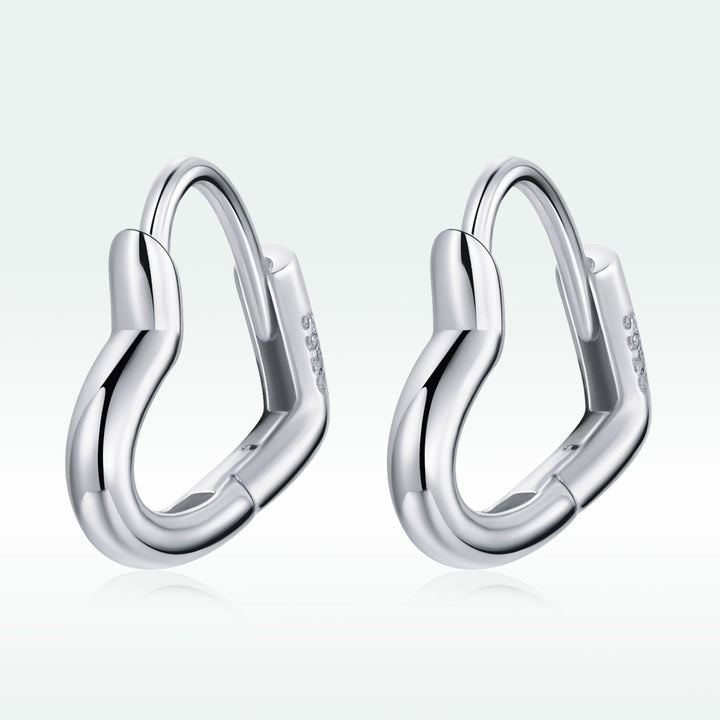 925 Sterling Silver &amp; Platinum Earrings for Women