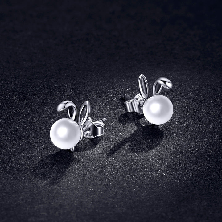 925 Sterling Silver Earrings with Quality Shell Pearl