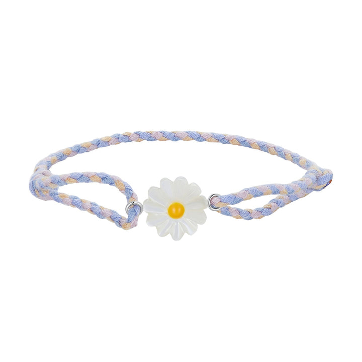 925 Sterling Silver Plated Platinum Deep Seashell Bracelet 24cm Adjustable for Women