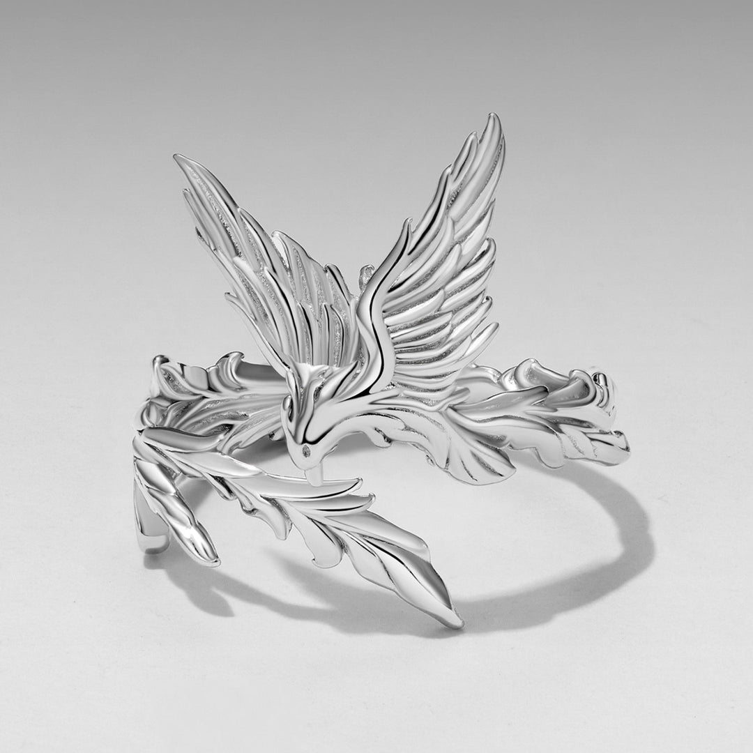 925 Sterling Silver White Gold Plated Rings
