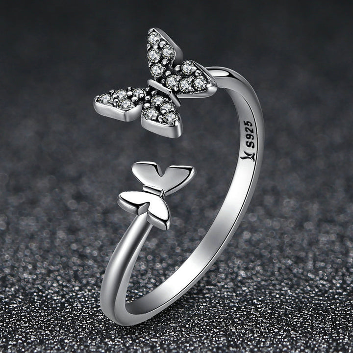925 Sterling Silver Engagement Ring for Women