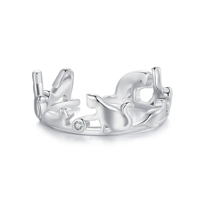 925 Sterling Silver Pavé Setting CZ Ring - Width 1.5-6.5mm for Women