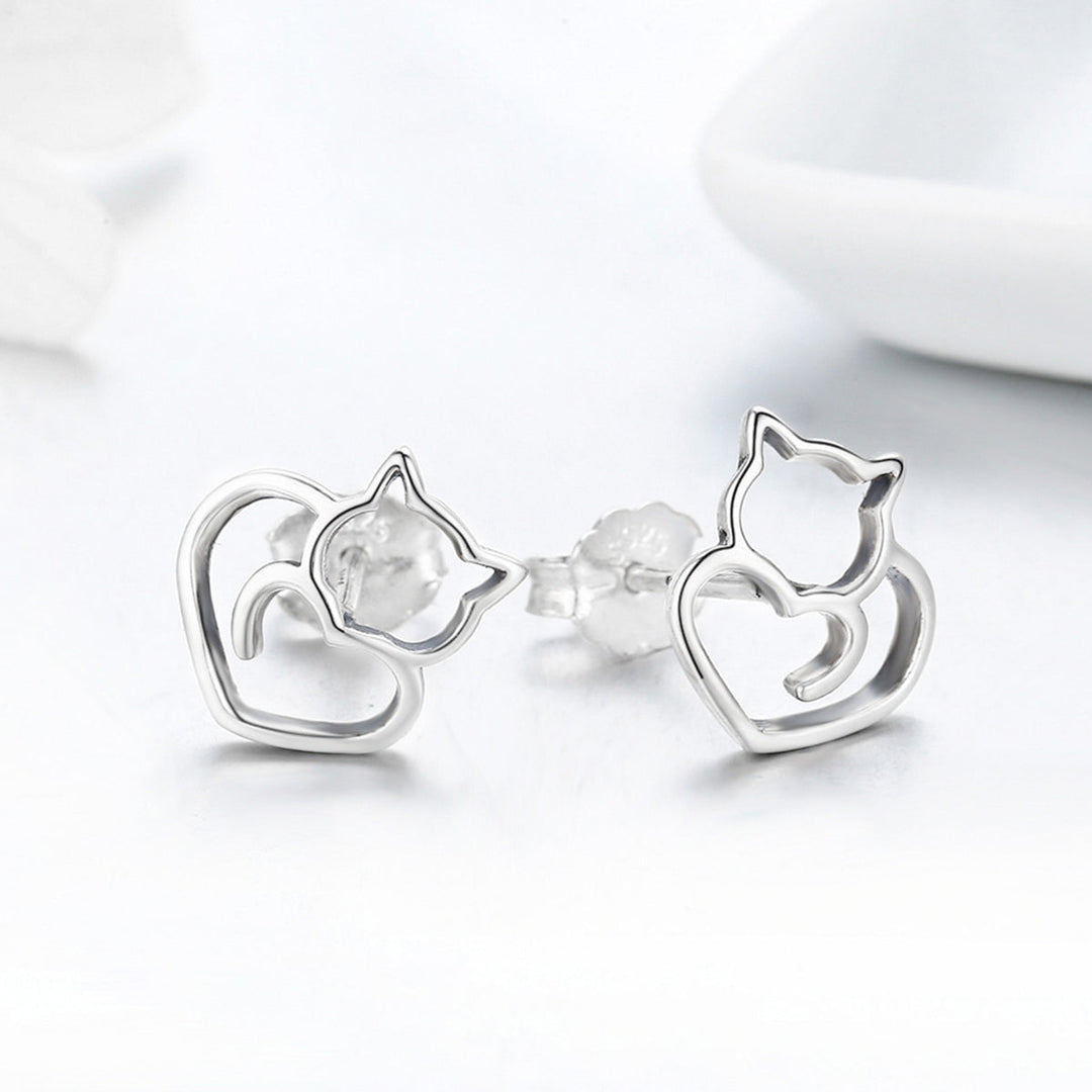 925 Sterling Silver Oxidized Earrings