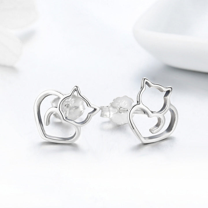 925 Sterling Silver Oxidized Earrings