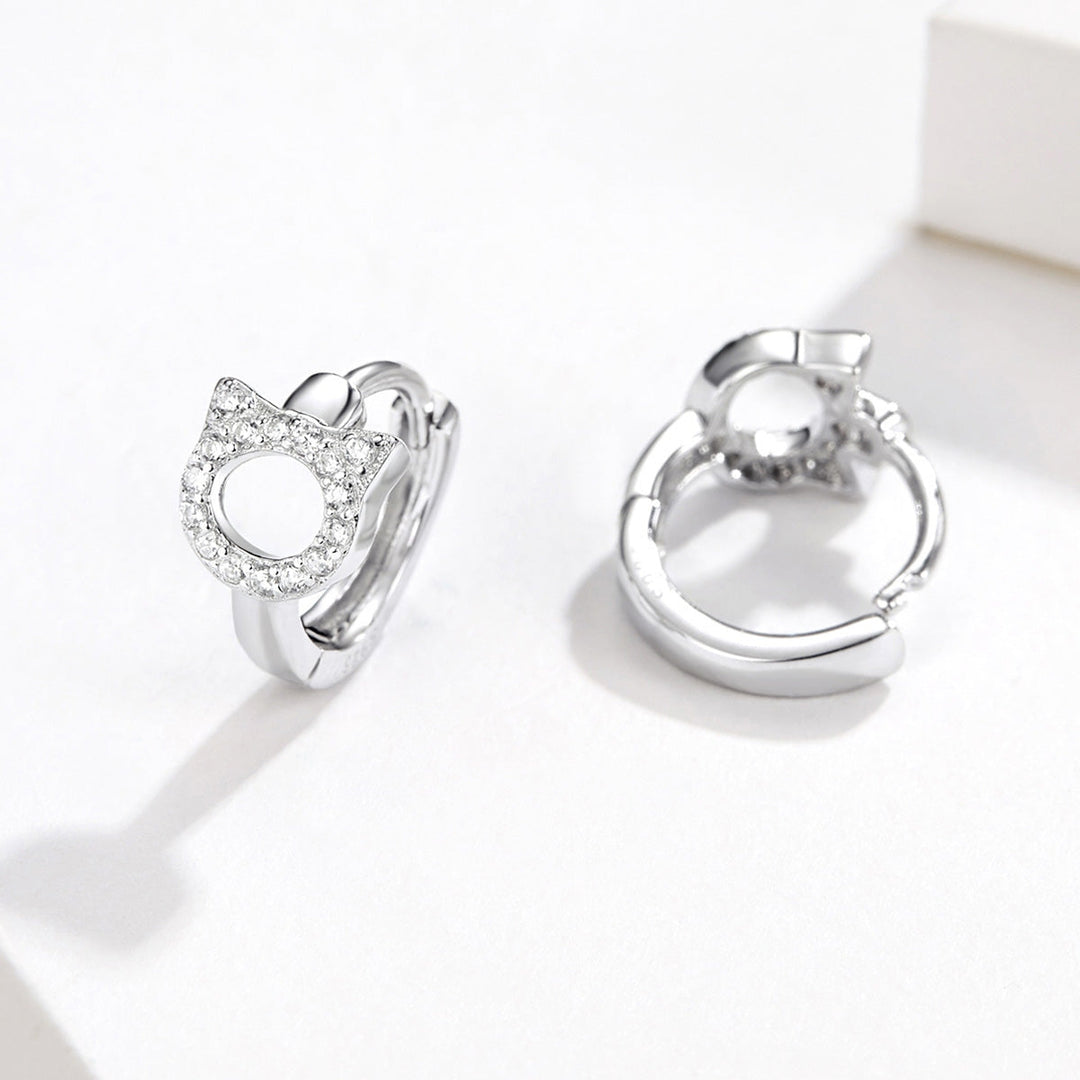 925 Sterling Silver CZ Earrings for Women