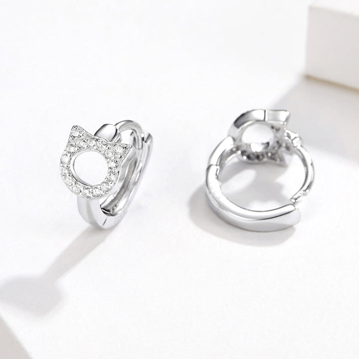 925 Sterling Silver CZ Earrings for Women