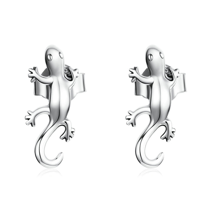 925 Sterling Silver Earrings 1.3*0.6cm for Women