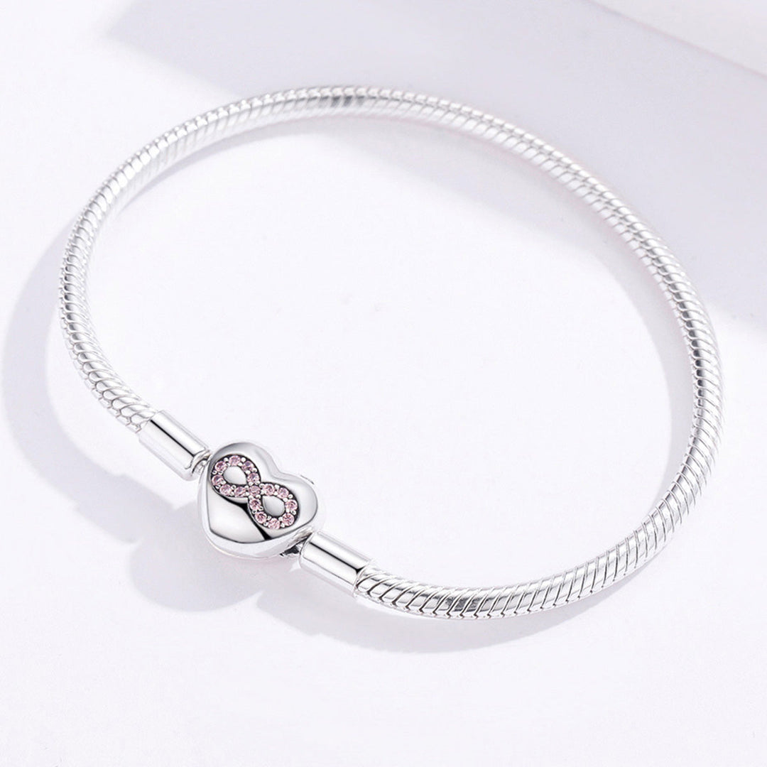 925 Sterling Silver Bracelet 17.0cm for Women