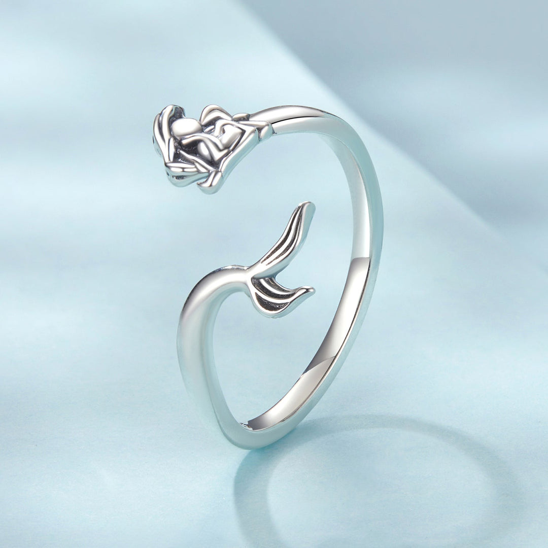 925 Sterling Silver Oxidized Silver 0.17cm Ring