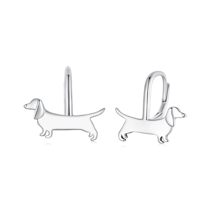925 Oxidized Silver Earrings 17mm for Women