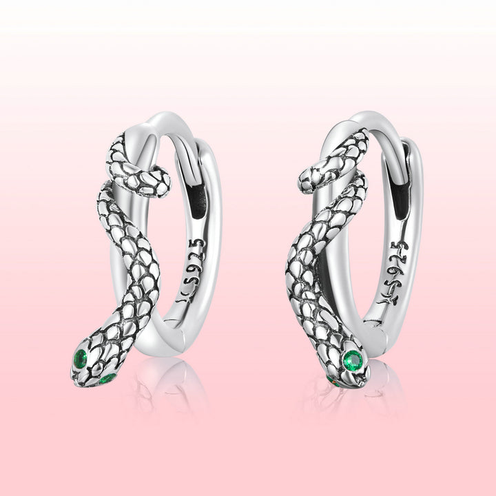 925 Sterling Silver Earrings with Pavé Setting CZ